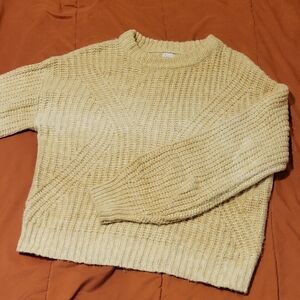 a new day Cream Crew Neck Sweater